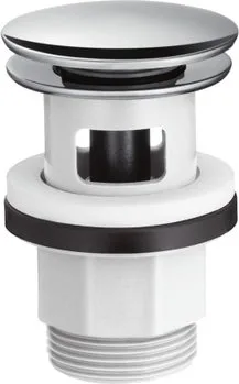 Донный клапан для раковины Hansgrohe 50105000 Push-Open Sancos — официальный сайт