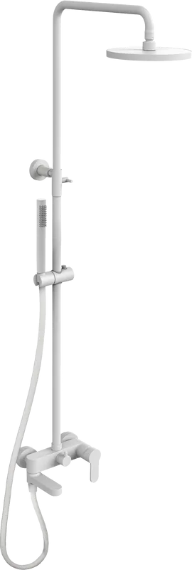 Душевая стойка Paffoni BLU ZCOL632BO, белый матовый Sancos — официальный сайт