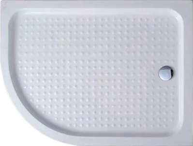 Поддон для душа Cezares Tray TRAY-A-RH-120/100-550-15-W-R R120х100 R, с сифоном Sancos — официальный сайт