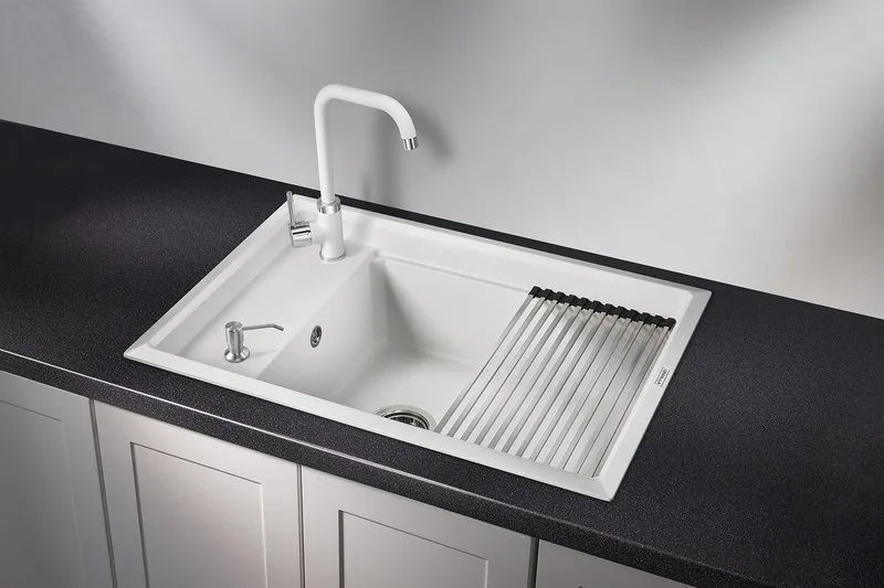 Мойка кухонная Granula Kitchen Space 7305, арктик Sancos — официальный сайт