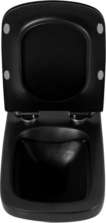 Чаша для унитаза подвесного BelBagno Sela BB3201CHR-MB матовая черная Sancos — официальный сайт