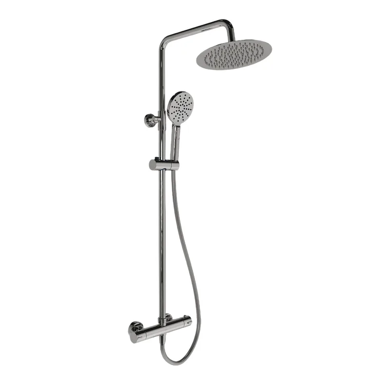 Душевая стойка Sancos Kanedo SC7200CH с термостатом, хром Sancos — официальный сайт