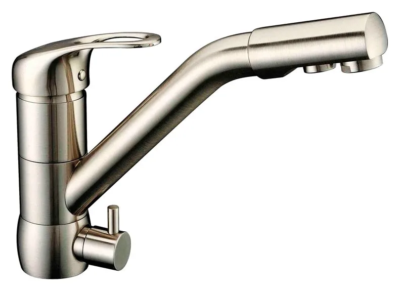 Смеситель для кухни Zorg Clean Water ZR 400 KF-12 nickel Sancos — официальный сайт