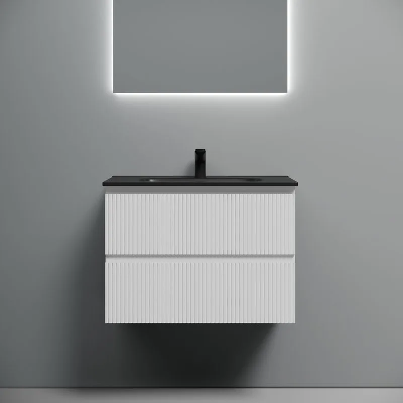 Тумба с раковиной Sancos Snob T 70 bianco, раковина CN7007MB Sancos — официальный сайт