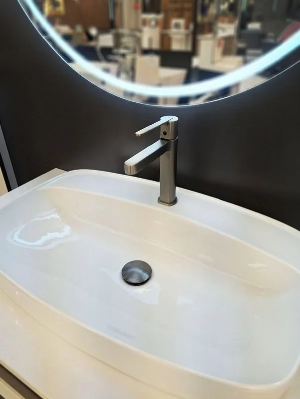 Смеситель для раковины AltroBagno Unione 0137 GrMt оружейная сталь Sancos — официальный сайт