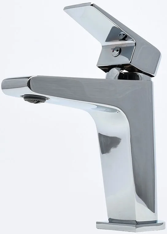 Смеситель для раковины AQUAme Prato AQMP6121 с донным клапаном, хром Sancos — официальный сайт