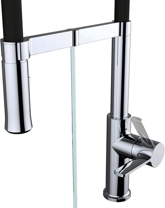 Смеситель для кухни Clever Chef 61100 с гибким изливом Sancos — официальный сайт
