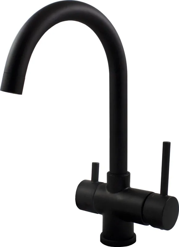 Смеситель для кухни Paffoni Stick SK190NO черный Sancos — официальный сайт