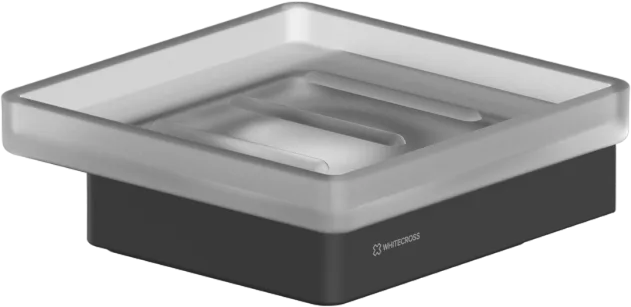 Мыльница WHITECROSS Cubo CU2420BL черная матовая Sancos — официальный сайт