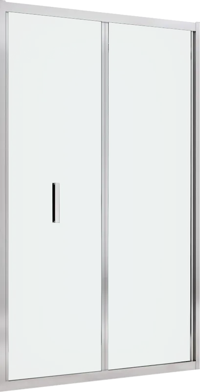Душевая дверь в нишу Abber Sonnenstrand AG07090 90 см, профиль хром, стекло прозрачное Sancos — официальный сайт