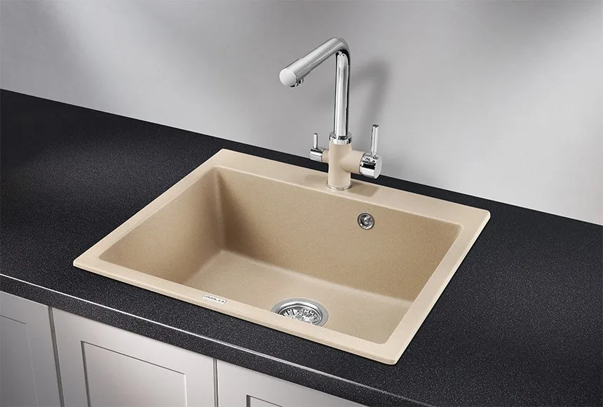 Мойка кухонная Granula 6001, песок Sancos — официальный сайт