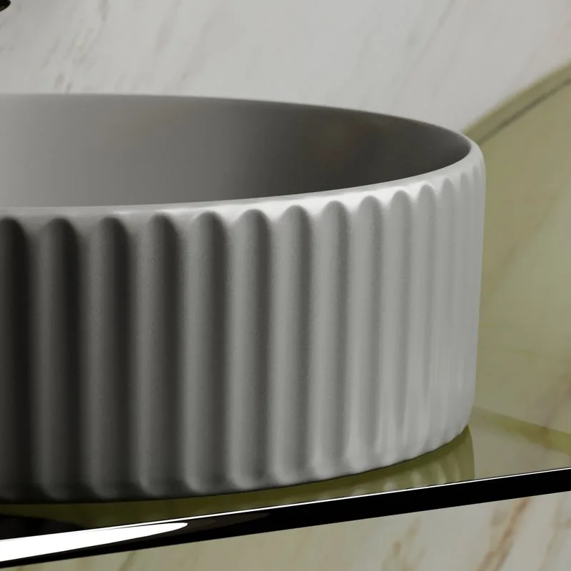 Накладная раковина Ceramicanova Element CN6057MH антрацит матовый Sancos — официальный сайт