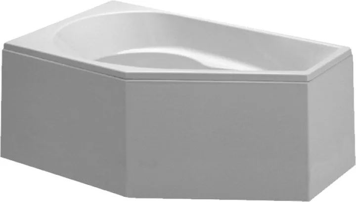 Акриловая ванна Riho Yukon R 160x90 см, угловая, правая, пристенная, белая, пятиугольная, на ножках Sancos — официальный сайт