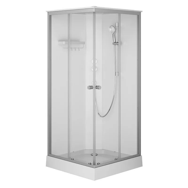 Душевая кабина AM.PM X-Joy Square W94C-403-090MT 90х90 см, матовый хром Sancos — официальный сайт