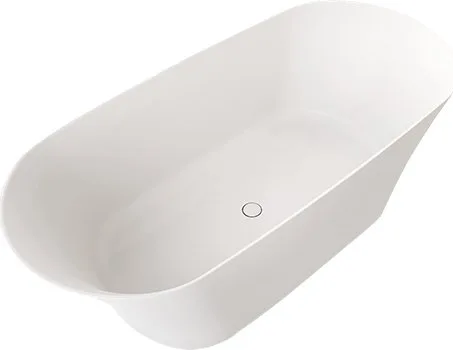 Ванна из искусственного камня Riho Barca BS6000500000000 170x80 см, отдельностоящая, матовая белая,  Sancos — официальный сайт