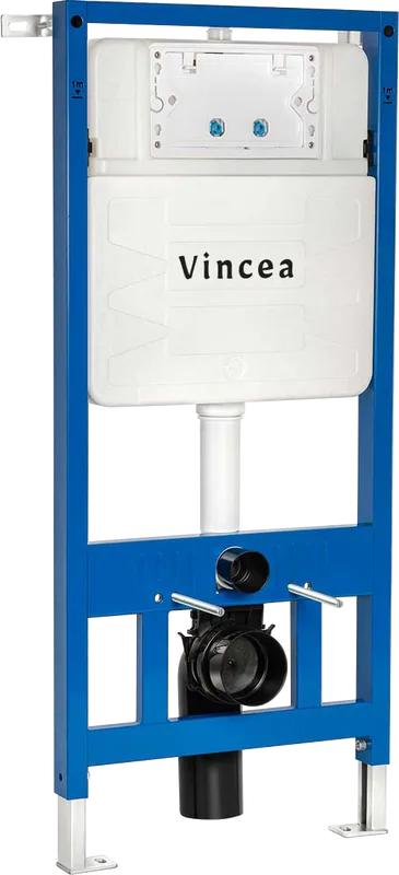 Система инсталляции для унитазов Vincea VIS-601, с кнопкой смыва VFP-002GM вороненая сталь Sancos — официальный сайт