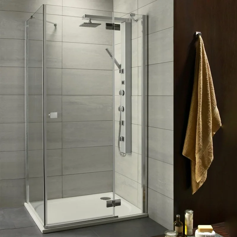 Душевой уголок Radaway Almatea KDJ 100x90 прозрачное стекло R Sancos — официальный сайт