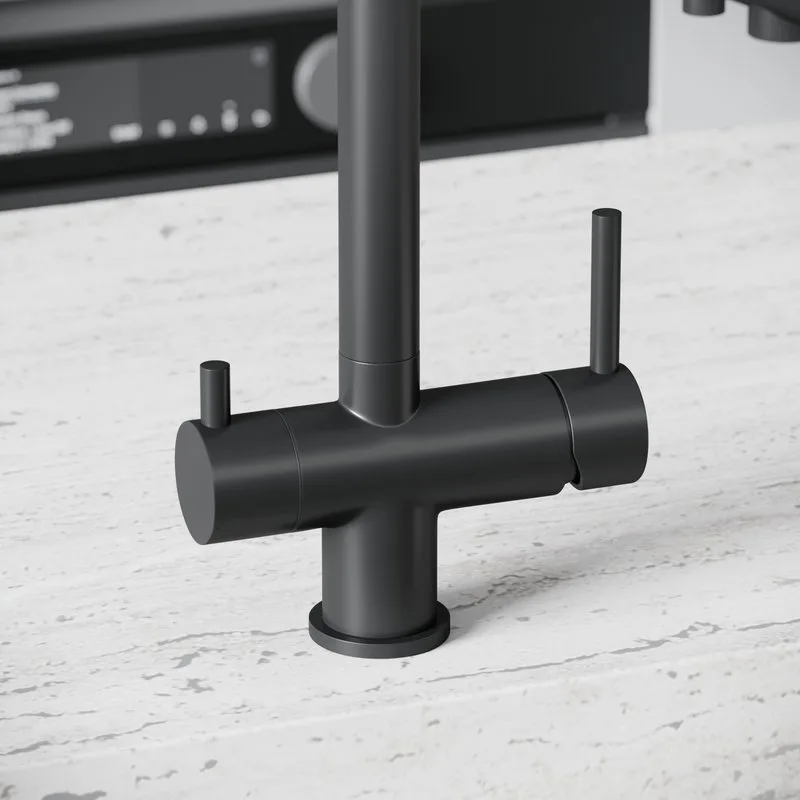 Смеситель для кухни Sancos Foster SC4014MB под фильтр, черный матовый Sancos — официальный сайт