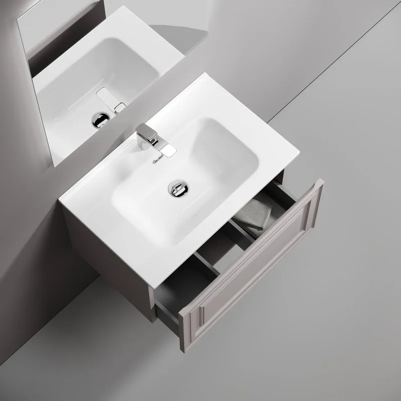 Тумба под раковину Sancos Very 70 подвесная Doha soft (пыльная роза), VR70SM Sancos — официальный сайт