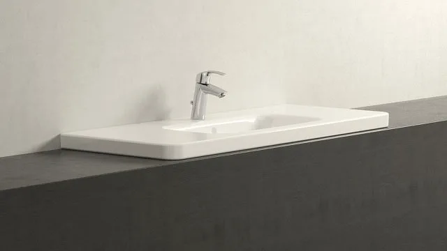 Смеситель для раковины Grohe 23322001 хром Sancos — официальный сайт