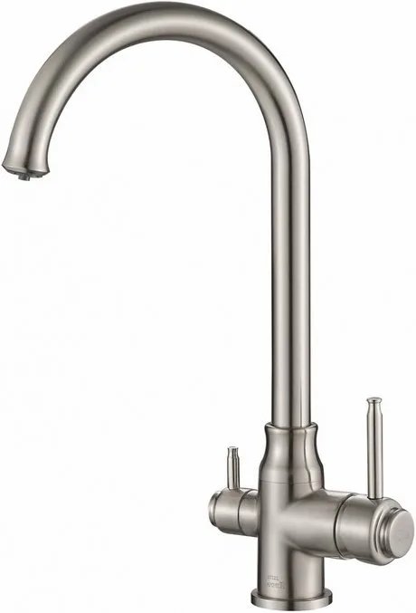 Смеситель для кухни Steel Hammer SH 763 SATIN Sancos — официальный сайт