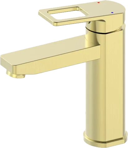 Смеситель для раковины Wonzon & Woghand WW-88139010-BG брашированное золото Sancos — официальный сайт