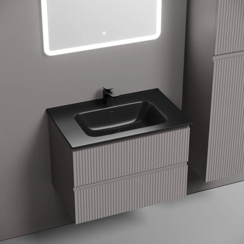 Тумба с раковиной Sancos Snob R 70 doha soft, раковина CN7007MB Sancos — официальный сайт
