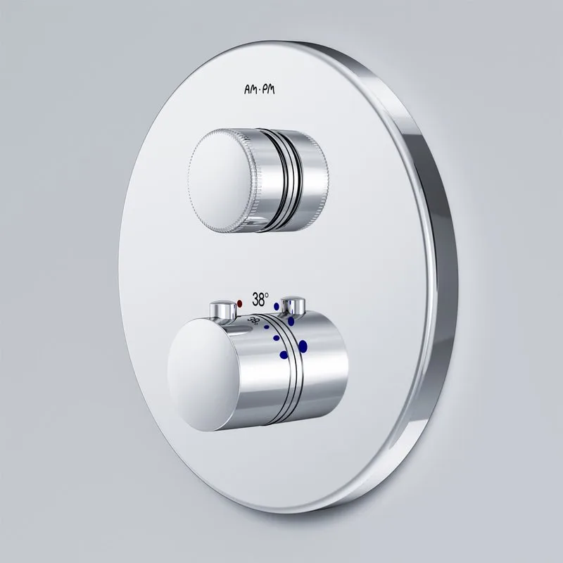 Термостатический смеситель встраиваемый AM.PM Inspire V2.0 F50A75700 для ванны с душем Sancos — официальный сайт