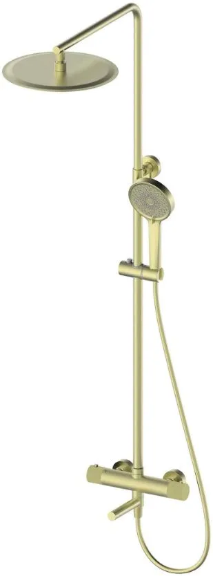 Душевая стойка Oliveeka Y OL-739902-BG золотая матовая Sancos — официальный сайт