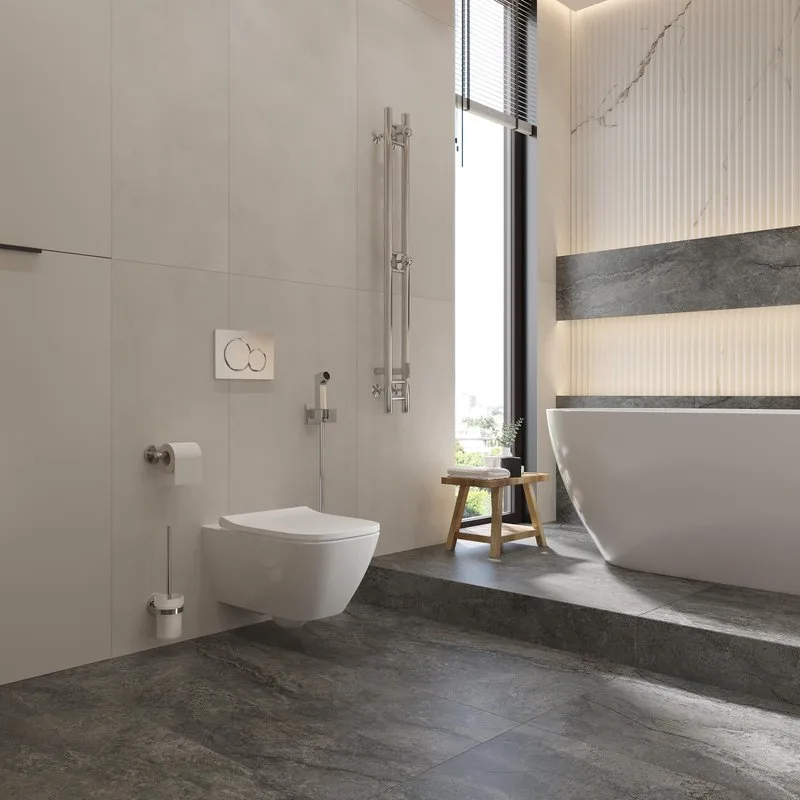 Унитаз подвесной Geberit Smyle Square 500.683.01.1 Sancos — официальный сайт