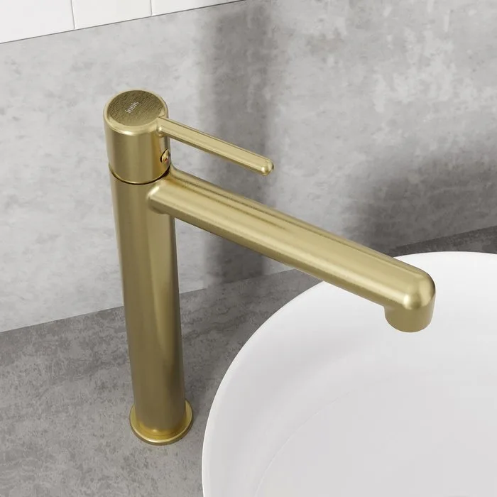 Смеситель для раковины IDDIS AIGMG01i01 золотой матовый Sancos — официальный сайт