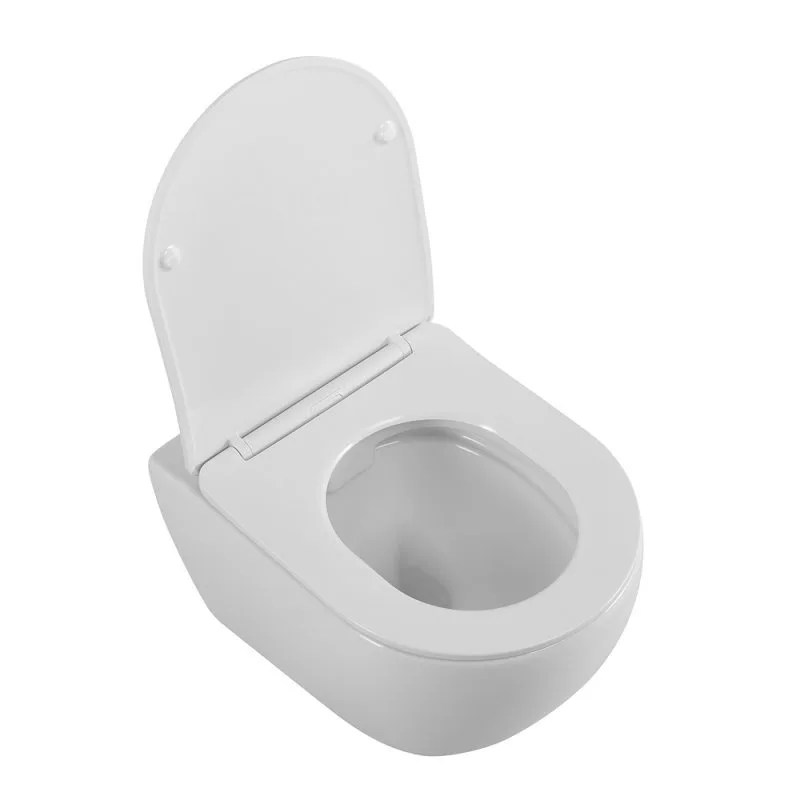 Унитаз подвесной Cezares Stylus CZR-513-TH-R безободковый, сиденье CZR-089-SC с микролифтом Sancos — официальный сайт