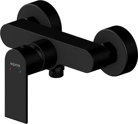 Смеситель для душа AQUATEK Лира AQ1460MB матовый черный Sancos — официальный сайт