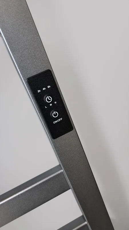 Полотенцесушитель электрический Indigo Oktava Slim 3 LСLOKS3E80-50GFMRt graphite metallic Sancos — официальный сайт