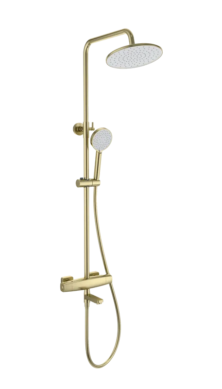 Душевая стойка Wonzon & Woghand NEO WW-B3035-A3-BG, брашированное золото Sancos — официальный сайт