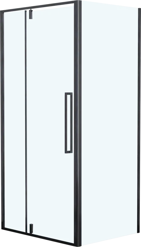 Душевой уголок RGW Stilvoll SV-03B+100 см (89-92)x100x200 профиль черный матовый, стекло прозрачное Sancos — официальный сайт