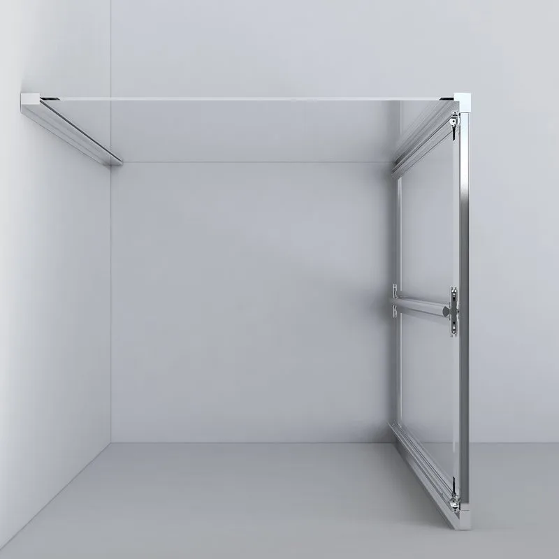 Душевой уголок Vincea Garda VSR-1G9080CL 80x90 см, профиль хром, стекло прозрачное Sancos — официальный сайт