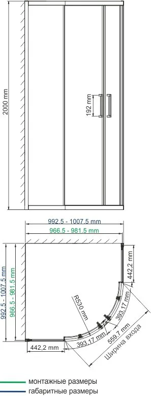 Душевой уголок Wasserkraft Main 41S23 100x100 см Sancos — официальный сайт