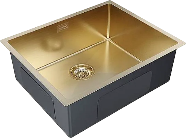 Мойка кухонная Paulmark Next PM215444-BG брашированное золото Sancos — официальный сайт