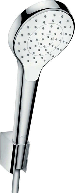 Душевой гарнитур Hansgrohe Croma Select S 26410400, белый, хром Sancos — официальный сайт