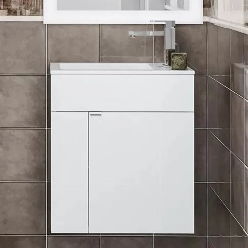 Тумба под раковину без столешницы KERAMA MARAZZI Lato 50 подвесная, белая Sancos — официальный сайт