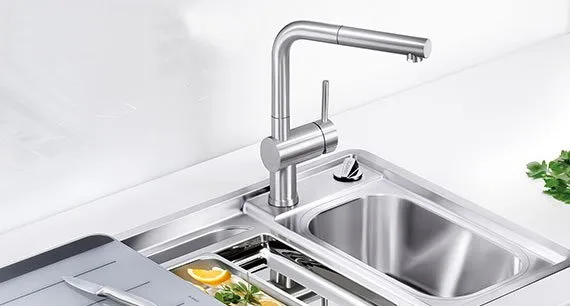 Смеситель для кухни Grohe Minta 32168000 Sancos — официальный сайт