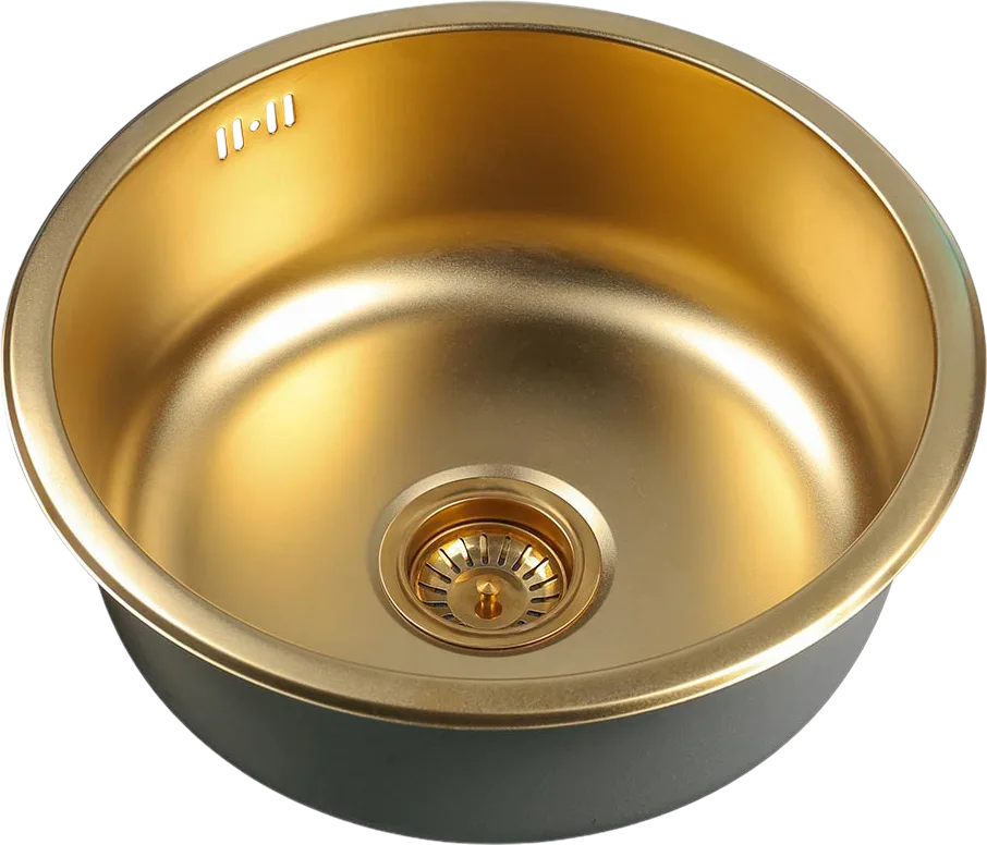 Мойка кухонная Zorg Inox PVD SZR-450 bronze Sancos — официальный сайт