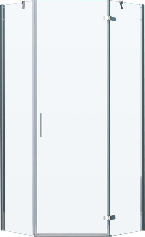 Душевой уголок BelBagno Kraft P-1-100-C-Cr R Sancos — официальный сайт