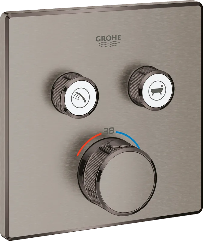 Термостатический смеситель встраиваемый Grohe Grohtherm SmartControl 29124AL0 для ванны с душем, тем Sancos — официальный сайт