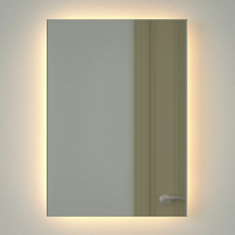 Зеркало Defesto Glow DF 2514 50х70 с LED-подсветкой, 3000 K, без выключателя