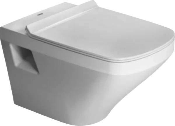 Унитаз подвесной Duravit DuraStyle 2538090000 63790000 с микролифтом, безободковый, глянцевый белый Sancos — Оригинал