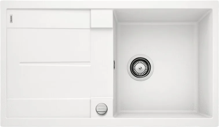 Мойка кухонная Blanco Metra 5S 513037 белая Sancos — официальный сайт