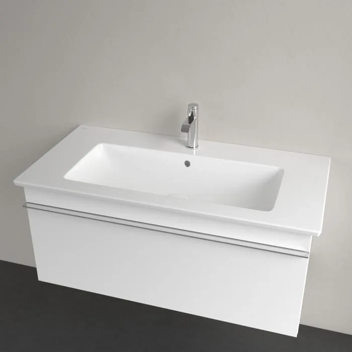 Мебельная раковина Villeroy & Boch Venticello 4104AL01 100х50 альпийский белый Sancos — официальный сайт