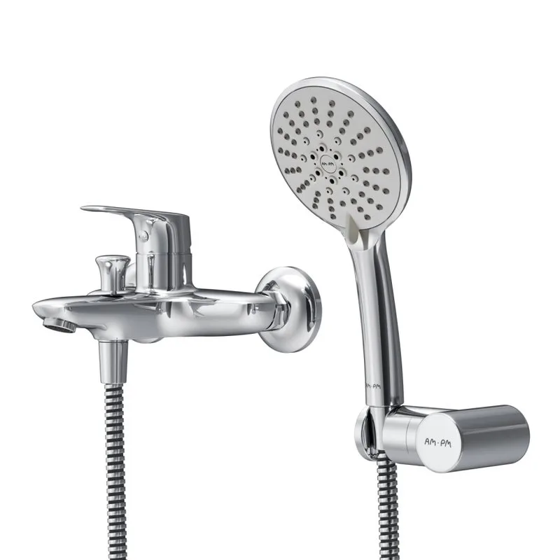 Смеситель для ванны с душем AM.PM Joy F85E15000 Sancos — официальный сайт
